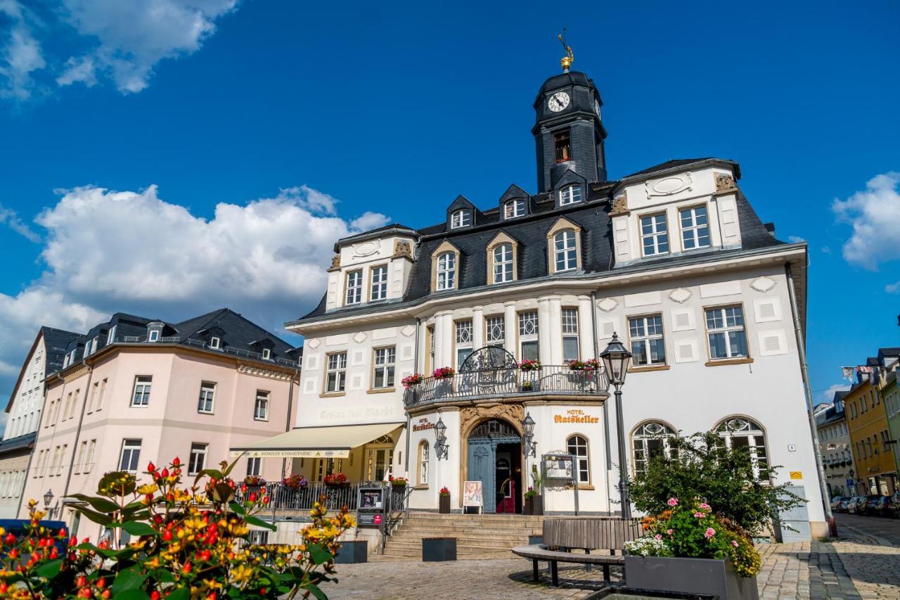 Hotel Ratskeller Schwarzenberg Schwarzenberg  Exterior photo